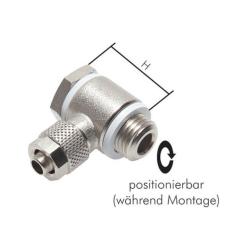 CK-Fittings - L-Unions - Nickel Plated Brass