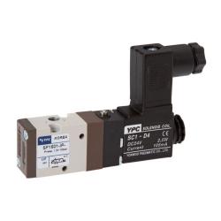 Magnetventil - 3/2-vejs - med spring return - normalt åben - fra 1,5 til 10 bar - M5 - SF1000 serie