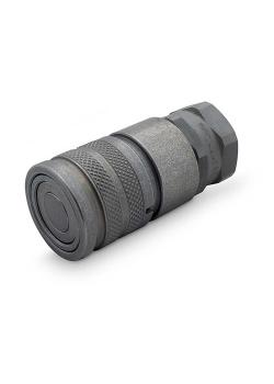 Flat-Face steekkoppeling serie FFH - mof - verzinkt staal - DN 6 tot 32 - PN tot 350