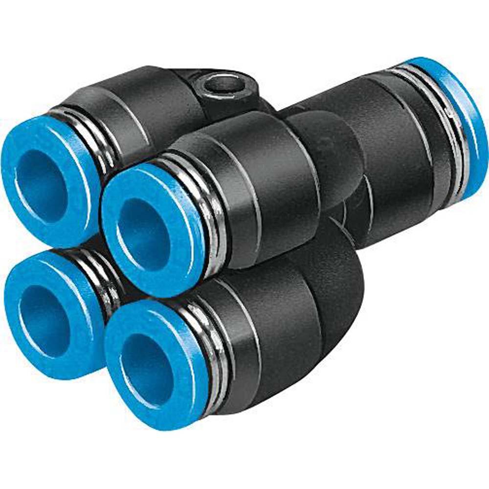 FESTO - QSQ - Distribuidor múltiple - Tamaño estándar - Carcasa de PBT - Anchura nominal de 3,1 a 4,6 mm - Precio por unidad