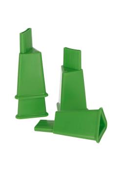 Pies para comedero automático - Bioplástico - Altura 8 cm - PU 4 piezas - Precio por unidad de embalaje