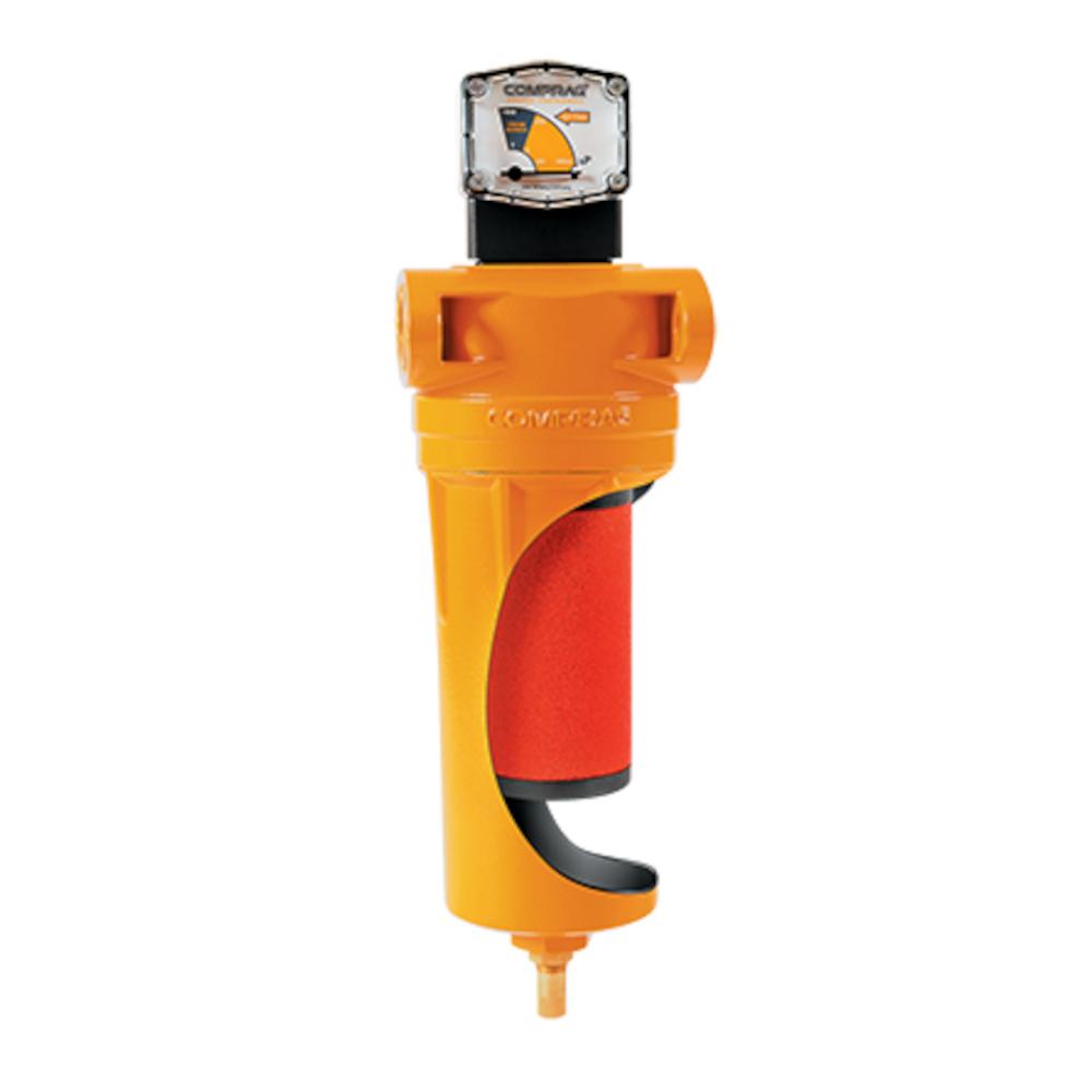 Filtre à air DFF-S - Filtre coalescent - Superfiltration - 1,2 à 12,5 m³/min - 3/8" à 1 1/2" - 0,3 à 16 bar - Prix par pièce