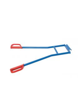 Barre de transport - 350 kg - hauteur 850 mm - largeur totale 570 mm