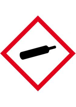 GHS-markering "Gassen onder druk"