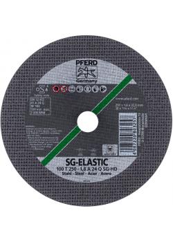 Trennscheibe - PFERD SG-ELASTIC - für Stahl - max. Arbeitsgeschwindigkeit 100 m/s - Preis per VE