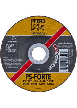 Disco de corte - PFERD - para acero, fundición, etc. - Dureza P - ejecución con manivela - PU 25 unidades - precio por PU