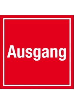 Türkennzeichnung "Ausgang" - 50 mm bis 400 mm