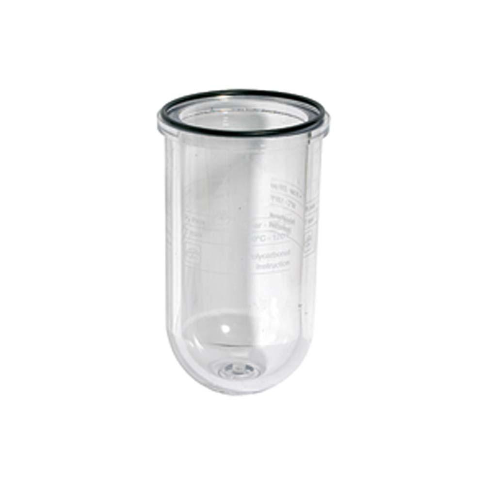 Polycarbonatbeholder - til tågeolieer "Standard" - inkl. O-ring - BG 1 til 4 - G 1/4" til G 1 1/2"