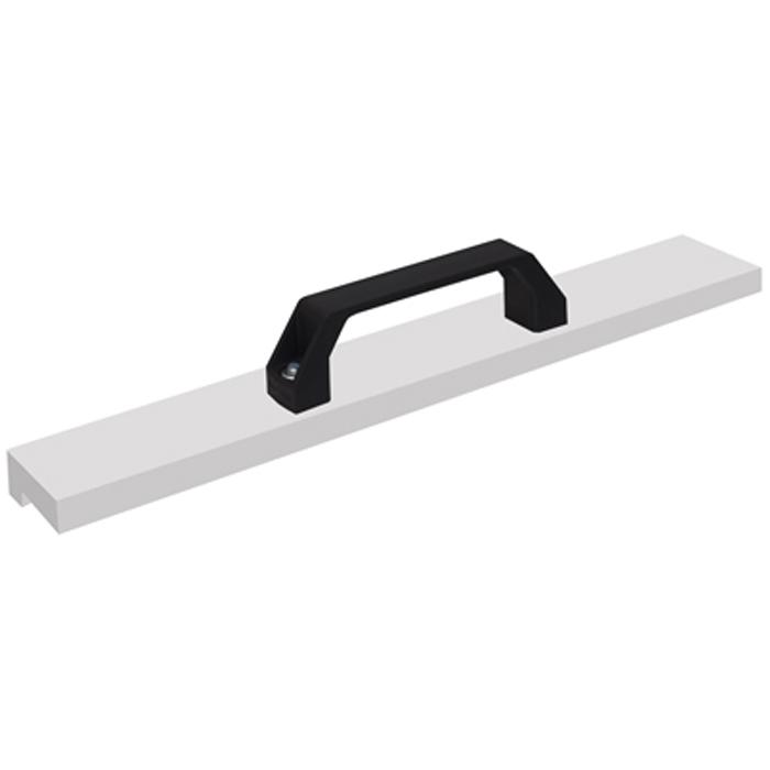 PE-slagblok - met groef - afmetingen 400 x 6 resp. 11 mm - voor laminaat of kant-en-klaar parket