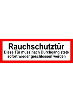 Brandschutz - "Rauchschutztür"