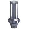 Serie 413 - Válvulas de seguridad de alto rendimiento - acero inoxidable - soplado libre - con conexión roscada - DN 15 a DN 50 - PTFE - varias versiones