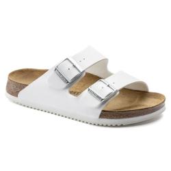 Birkenstock - Arizona SL Sandal med två remmar - Birko-Flor - Vit / Vit - Regular - Storlekar 35 till 48 - Pris per par