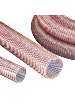 AIRDUC® PUR 355 VAC-TRUCK REINFORCED - Tuyau pour véhicules aspirants - Ø intérieur 100 à 152 mm - Prix au mètre