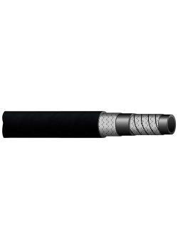 Tekstil sugeslange R4 - ifølge SAE 100 R4 - gummi - DN 19 til 63 - udvendig Ø 29 til 76,5 mm - PN 5 til 21 - pris pr. Rulle / meter