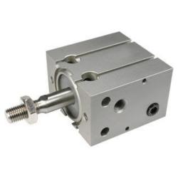 Direktemontert sylinder CDU-T - enkeltvirkende - utvidet fj&aelig;rkraft - elastisk demping - med magnet