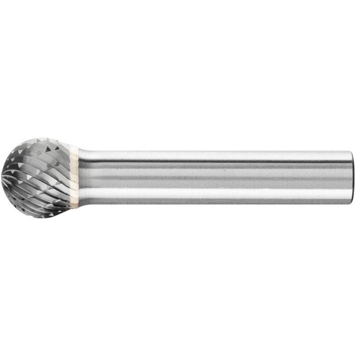 Fresa - PFERD - Metal duro - Mango Ø 8 mm - Forma esférica - Dentado 3 PLUS