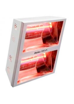 Calefactor radiante instantáneo Helios Titan (EHTV2-30) - Calefactor radiante doble vertical 2 x 1.500 W