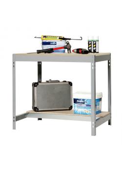 Workbench BT-3 - høyde 840 x dybde 600 mm - Kapasitet 600 kg - MDF