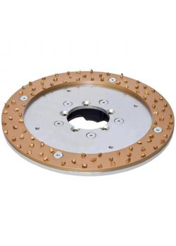 Wolfraamcarbide slijpringplaat - diameter 400 mm - korrelgrootte KG 6