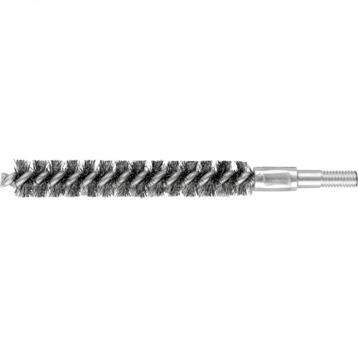 PFERD Innenbürste IBU - INOX - mit Gewinde M6 - Außen-ø 8 bis 12 mm - Besatzlänge 80 mm - Besatzmaterial-ø 0,15 mm - VE 10 Stück - Preis per VE