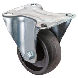 Transport-Bockrolle - Polyamid-Rad glasfaserverst&auml;rkt - Rad-&Oslash; 80 bis 125 mm - Bauh&ouml;he 106 bis 154,5 mm - Tragkraft 100 bis 175 kg - Preis per St&uuml;ck