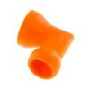 Haakse aansluiting - voor flexibele slang 1/2" of 1/4"