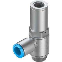 FESTO - Gecontroleerde terugslagklep HGL-QS - met aansluiting QS - schroefdraad G 1/8 tot G 1/2 - prijs per stuk