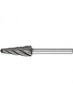 Stiftfrees - PFERD HICOAT® - hardmetaal - stift-Ø 6 mm - rond-kegelvorm - voor aluminium
