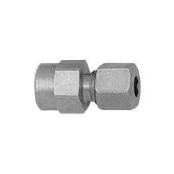 Manometerskruvkoppling - inv. gänga G 1/2" - utv. rör-Ø 6-12 mm - PN max. 630 bar - förzinkat stål - styckpris