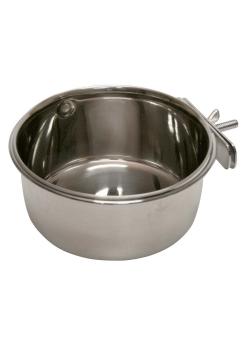 Skål i rustfritt stål - med skruefeste - 600 ml - Ø 13 cm