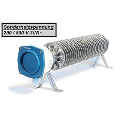 RiRo u - Calefactor de tubo aleteado - universal - acero inoxidable - 1000 a 6000 W - tensión especial 290/500 V - precio por unidad