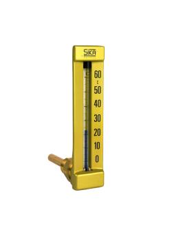 Machinethermometer WBZ - messing - aansluitschroefdraad 1/2" - hoek 90° - dompeldiepte 63 mm