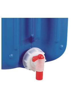 Schroefdop - kunststof - met aftapkraan - voor jerrycan - voor schroefdraad DIN 45