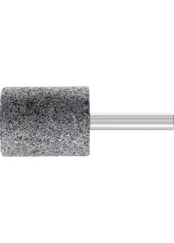 Muelas con mango PFERD - Forma cilíndrica - Canto de fundición - Tamaño de grano 24 - Diámetro exterior 32 a 40 mm - ø de mango 8 mm - PU 5 unidades - Precio por unidad de embalaje