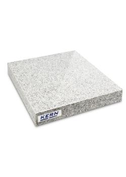 Antivibrasjonsplate - YPS-05 - mål (B x D x H) 565 x 450 x 60 mm - materiale granitt