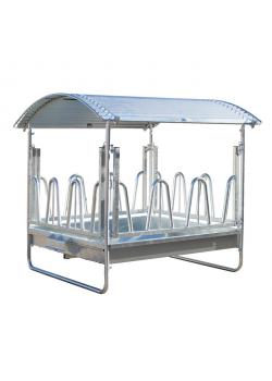 Firkantede skinner Standard - bredde 2,3 m - lengde 2,3 m - høyde 2,5 m