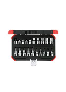 GEDORE red steeksleutelset - 3/8 inch en 1/2 inch TX - 20-delig