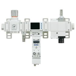 Sistema de gestión de aire AMSB: con ajuste manual del regulador, hasta 2000 l/min, diferentes versiones, precio por unidad