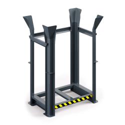 Pallriktarram - stål - typ RRG-10 - RAL 7016 - pris per styck