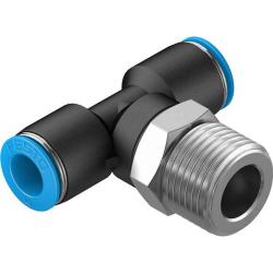 FESTO - QST - T-Steckverschraubung - Baugröße Standard - Nennweite 2,8 bis 13,0 mm - VE 1/10 Stück - Preis per VE