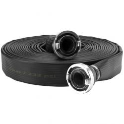 GEKA® flatslange - gummi - slangestørrelse 2" eller 3" - lengde ca 20m - tilkobling Storz B eller Storz C - 16 bar - pris per rull