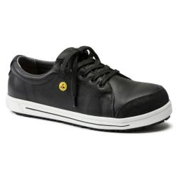 Birkenstock - QS 500 ESD skyddssko - Naturläder - Svart - Storlekar 35 till 48 - Pris per par