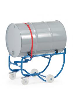 Volquete de tambor - con barra de palanca - móvil - capacidad de carga 250 kg