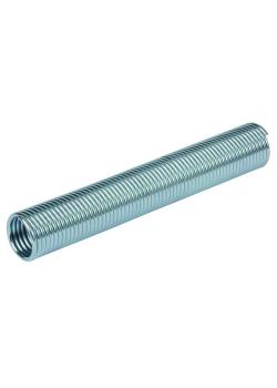 Sprężyna chroniąca przed załamaniem i ścieraniem SF - drut stalowy sprężynowy ocynkowany - średnica wewnętrzna 10 do 56 mm - rolka 5 do 10 m - cena za rolkę