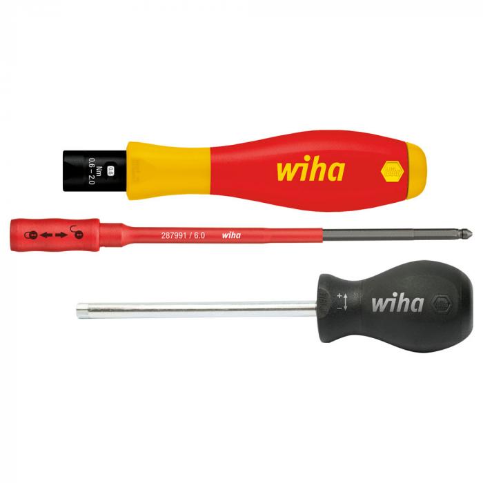 Torque screwdriver TorqueVario®-S electric - variably adjustable torque limitation - hexagon socket 3.8 mm - different sizes