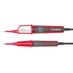 Tester di tensione Gedore - 2 poli con display a LED - per tensioni da 12 a 1000 V AC/DC - Prezzo al pezzo
