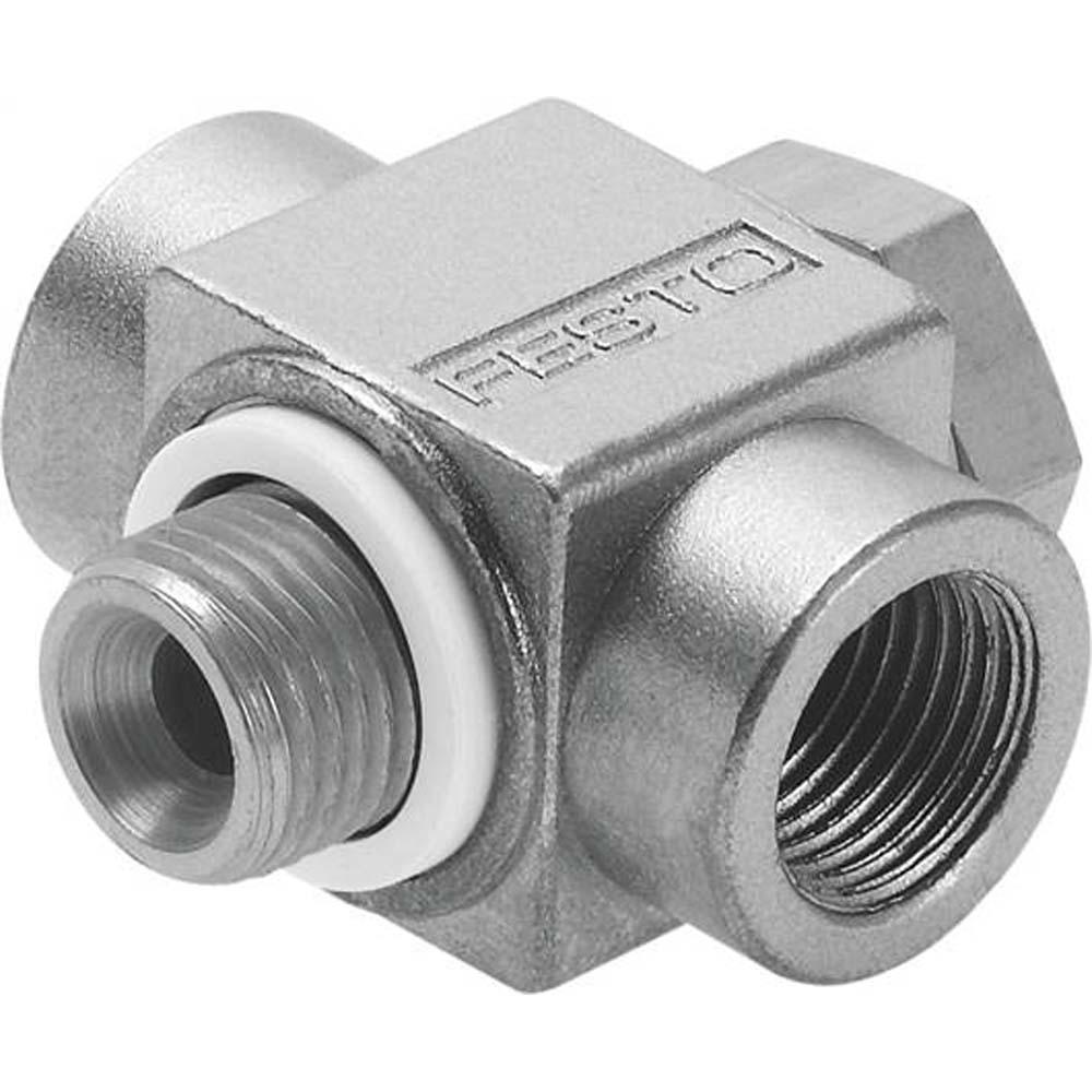FESTO - Racor en T TJK - con conexión roscada G 1/8 a G 1/2 - Precio por unidad