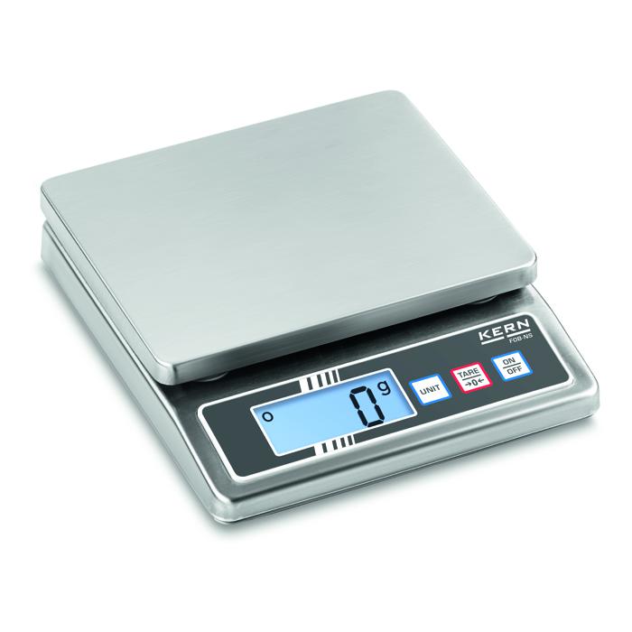 Weegschaal - Weegbereik 0,5 tot 5 kg - Afleesbaarheid [d] 0,1 tot 1 g - Beschermingsklasse IP 65