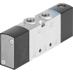 FESTO - Valve pneumatique VUWS-L25-M52 - Valve 5/2 voies monostable - Raccord pneumatique G 1/4 - Taille de la valve 26,5 mm - Ressort pneumatique ou mécanique - Sens d'écoulement réversible / non réversible - Prix à l'unité