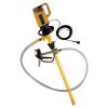 Tromlepumpe til syrer og baser - leveringshastighed 85 l / min. - med 2 m PVC-stofslange - rør Ø 41 mm - motor 230 V - nedsænkningsdybde 100 cm eller 120 cm